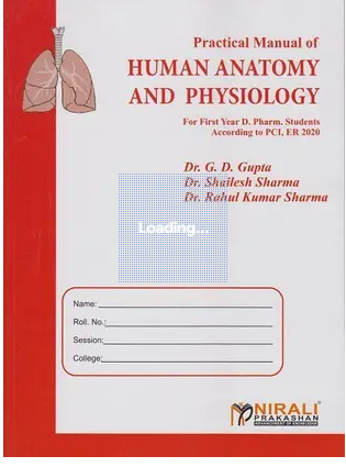 Practical Manual of Human Anatomy &physiology First Year Diploma Pharmacy